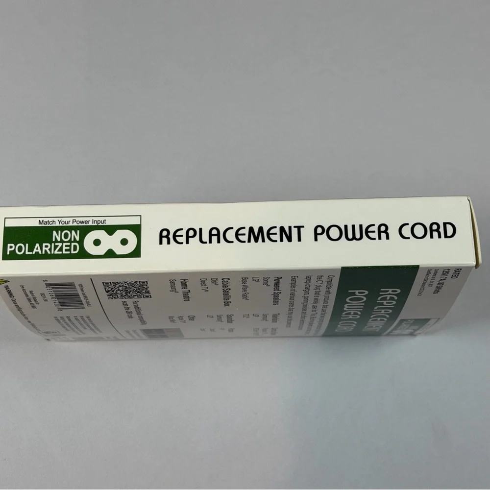 Samsung Non-Polarized Black Power‎ Cable